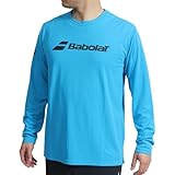 バボラ BabolaT テニスウェア メンズ CLUB ロングスリーブシャツ BUP1560C BK00：ブラック S