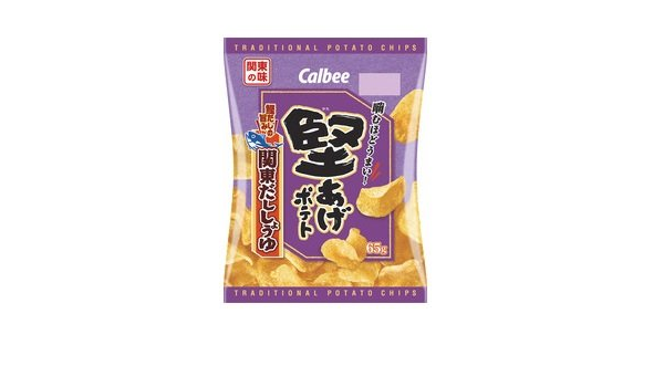 Amazon カルビー 堅あげポテト 関東だししょうゆ味 65ｇ 12袋入1box 地域限定発売品 カルビー スナック菓子 通販