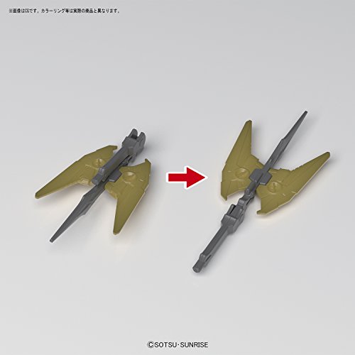 HGBF 忍パルスガンダムのガンプラパッケージ（箱絵）、塗装完成