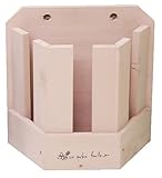 日本製 天然木プランター スリットプランター ピンク