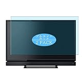2枚 VacFun ブルーライトカット フィルム ， 東芝 TOSHIBA REGZA 32S20 32インチ 向けの ブルーライトカットフィルム 保護フィルム 液晶保護フィルム（非 ガラスフィルム 強化ガラス ガラス ）