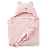 カーターズ　Carter's　ふわもこクマさんフード付きブランケット ピンク 【並行輸入品】