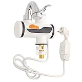 ILS - 220V Electric Water Heater Faucet Instant Tankless LCD Digital Tap