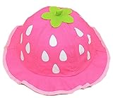 Honey baby 赤ちゃん　帽子　キャップ　ベビー用　女の子ハット　カジュアル　お洒落　可愛い　日除け　日焼け　お出かけ　旅行　撮影 (バラ色)