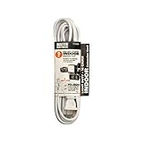 Master Electrician 09412ME 9-Feet Cube Tap Extension Cord, White [並行輸入品]