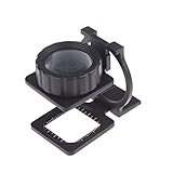 スタンド メジャー拡大鏡スケール ルーペ虫眼鏡ポータブル lupa拡大鏡メガネ 20x折りたたみ デスク トップ拡大鏡ルーペ