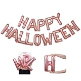 【風船屋】ハッピーハロウィン バルーン ガーランド ピンクプリンセス 記念撮影 女の子 女子 ローズピンク かわいい アルミバルーン (プリンセスガーランド)