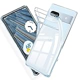 FOR Google Pixel 7A 5G ケース 透明TPU素材 薄型 軽量 指紋防止 耐衝撃 擦り傷防止 柔らかい手触り 対応 Google Pixel 7A 5G 用の全面保護カバー PCduoduo