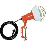 ハタヤリミテッド:ハタヤ 防雨型作業灯 リフレクターランプ300W 100V電線5m バイス付 RC-305 型式:RC-305