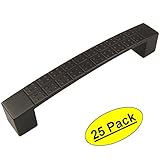 Cosmas ® 9752 – 128orbオイルはブロンズモダンキャビネットハードウェアアーチハンドルプル – 5 "インチ( 128 mm )穴中心 – 25パック