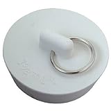 Plumb Shop Div Brasscraftホワイトゴムシンクストッパーバルク 1.75  Inch ホワイト PSB8025 1
