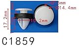 パネル (トリム) クリップ リベット FORD系 フェンダー用 PF-C1859 10個