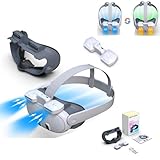 1 セットのフェイスパッド交換用 Meta Quest 3、Meta Quest3 用空気循環冷却サイクル交換用マスク調整曇り止め交換用マスク VR アクセサリー