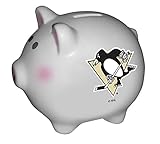 NHL Pittsburgh Penguins公式チーム貯金箱、マルチカラー、1サイズ