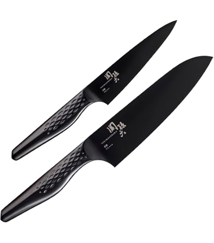 Amazon | 【セット】貝印 関孫六 ダマスカス 三徳包丁 + ペティナイフ