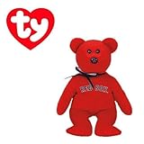 Boston Red Sox MLBBeanie Baby - Teddy Bear by TY (41709) [並行輸入品]