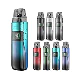 【正規品】 電子タバコ ブープー Arugs E40 スターターキット vape 爆煙 ベイプ 本体 内蔵1800mAhバッテリー Type-C充電 LEDディスプレイ 40w 禁煙 喫煙セット リキッドなし ニコチンフリー (Sky Blue)