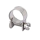 uxcell ホースクランプ クランピングレンジ12mm-14mm ガソリン マウント ガス ファスナー 1個入り