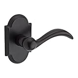 Baldwin PS.ARC.R.RAR.481.6L.DS Arch Right-Handed Arch Passage Lever with Rustic Arch Rose, Dark Bron