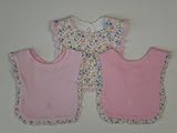 【並行輸入】RalphLauren(ラルフローレン) ベビー女の子　ビブ　（スタイ）　３枚セット ONEサイズ