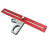 P Prettyia 　90°/ 45°精密位置決め四角 30cm　测量工具　木工スクライブゲージ