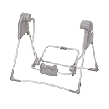 グレコ スイングライダー グレー&シルバー (折り畳み収納可 + 自動スイング可) 67230