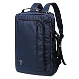 [グッシオ ウォーモ] 3WAY ビジネスバッグ 縫製強化版 ブリーフケース x リュック x ショルダーバッグ メンズ ネイビー