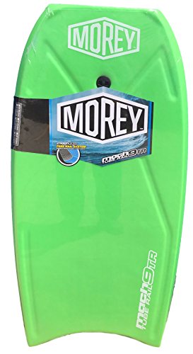 Morey Mach Green 9TR Tube Rail Bodyboard 108cm 42.5 Inch Boogie Board with Coiled Leash Tube Rail Surfing Morey Mach Green 9TR Tube Rail Bodyboard 108cm 42.5 Inch Boogie Board with Coiled Leash Tube Rail Surfing