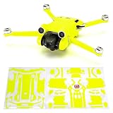 WRAPGRADE for DJI Mini 3 Pro 本体用 スキンシール (ネオンイエロー)