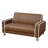 アビライト 大川家具 コンパクト 2人掛け ソファー ブラウン SKT-0191