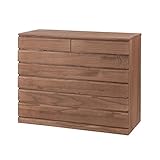 桐洋風チェスト 6段タイプ ブラウン 日本製 国産 総桐箪笥