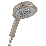 Hansgrohe 04082820 Croma C 100 Green 3-Jet Handshower, Brushed Nickel by Hansgrohe
