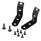 KKmoon 蝶番 丁番 ヒンジ グローブボックスヒンジ修理キット Audi A4 S4 B6 8E 2002-2008用 アルミニュウム合金