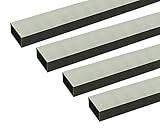 アルミ形材 ｱﾙﾐ角ﾊﾟｲﾌﾟ 1m 1.3x25x30mm ｼﾙﾊﾞｰ 4本組　　安田