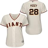 Majestic AthleticレディースSan Francisco Giants Buster Posey 2015クールベースホーム