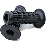 Beatus クラシック バイク ハンドル グリップ 22.2mm 汎用 貫通