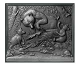 20 " x 18 " Three Bears Fireback