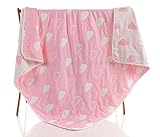 BEREAM ベビーケット 6重ガーゼ 綿100 おくるみ ベビー タオルケット バスタオル 子供 ガーゼケット コットン 新生児 ガーゼ 赤ちゃん 雲柄 ピンク