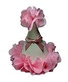 MANDY Party Hat White and Pink