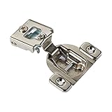 ブラムOtion 38 Nシリーズ0.75-inchオーバーレイ105-degreeコンパクトオーバーレイWraparound screw-on self-closingキャビネットヒンジ(ケースof