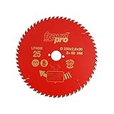 Freud ブレード LP40タイプ クロスカット横切り用 (LP40M025 250mm) + ブレード変換リング (15.9mm)