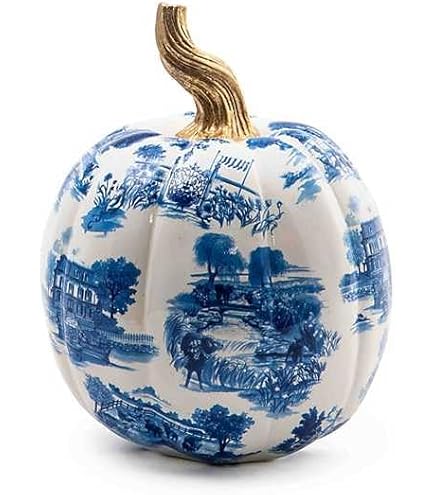 Amazon.co.jp: MACKENZIE-CHILDS 小さなパンプキン樹脂ハロウィン