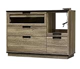 ISSEIKI キッチンカウンター 幅120cm ビンテージ調 木製家具 大型開梱設置便 【SL-42-2】