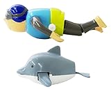 ハシートップイン ZENMAI SUIZOKUKAN(ゼンマイスイゾクカン) (イルカ) HB-2899