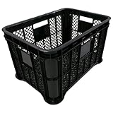安全興業 採集コンテナ 底メッシュ 黒 約520(横)×約365(縦)×約305mm AZ-005