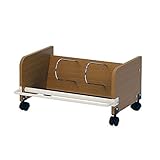 林製作所 ノンスリップタイプ ウッドワゴン 1段タイプ FJR22-1