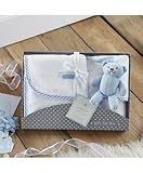 Izziwotnot Hat Box Gift Towel (Small, Blue) by Izziwotnot
