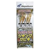 ハヤブサ(Hayabusa) M サイズ ジグサビキ ゴールデンフラッシュ HS363