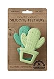 Sugarbooger Silicone Teether Set-of-Two Happy Cactus [並行輸入品]