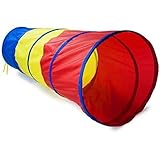 6-feet Play Tunnel Toy Tent Child Kids Pop up Discovery Tube Playtent [並行輸入品]